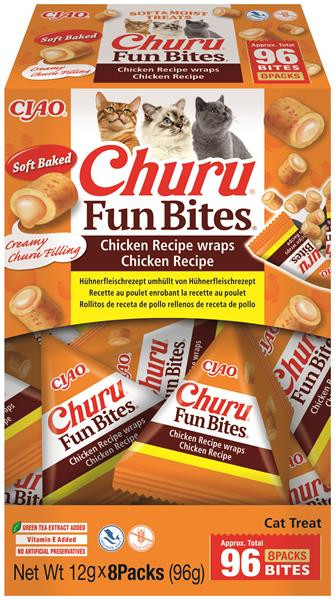 Pamlsok Inaba Churu Fun Bites cat kura 8 x 12 g