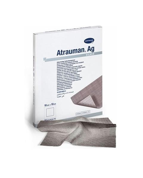 Kompres Atrauman AG impreg. 10 x 10 cm/10 ks