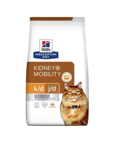 HILLS Diet Feline k/d+Mobility Dry NEW 1,5 kg