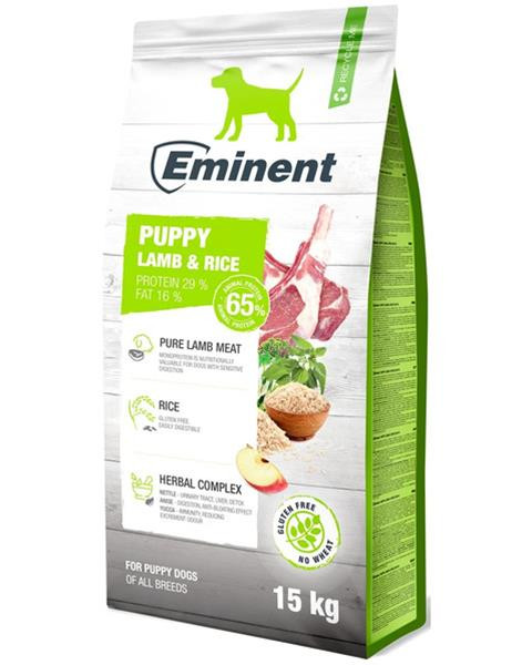 Eminent Dog Puppy Lamb & Rice NEW 15 kg