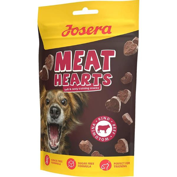 Josera pamlsok Dog Meat Hearts Beef 70 g