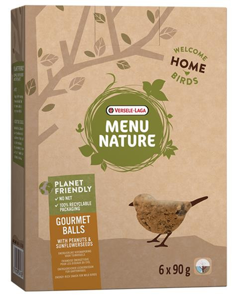 VL Guľa lojová Gourmet, s arašidmi a slnečnicou 6x90 g, bez sieťky