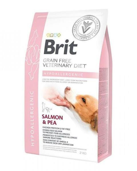 Brit Veterinary Diets GF dog Hypoallergenic 2 kg