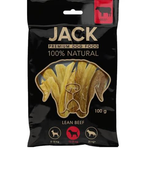 Pamlsok Jack hovädzie chudé kúsky 100g 