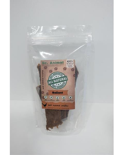Pamlsok Dr. Animal bažant mäs. prúžky 80g