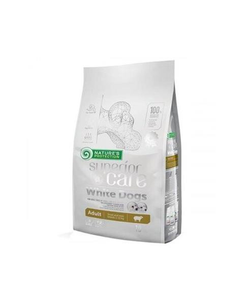 Natures P Superior care white dog adult lamb small&mini 1,5 kg