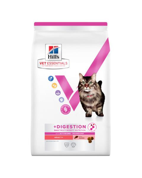 HILLS VE Feline Multi Benefit Adult Digestion s lososom 1,5 kg NEW