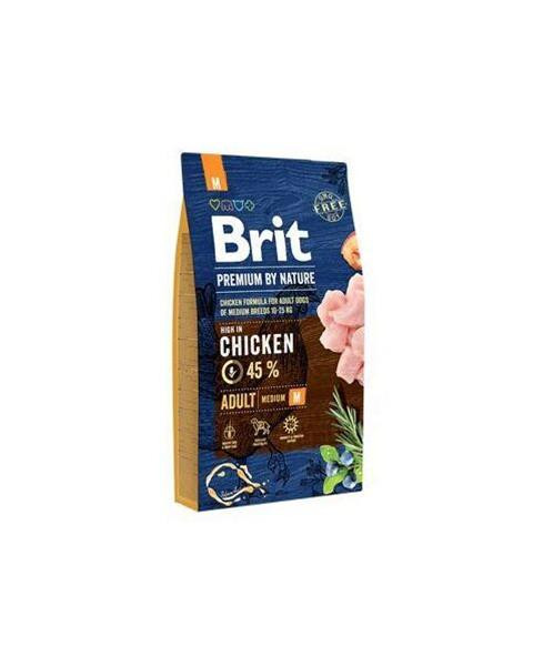 Brit Premium by Nature dog Adult M 8 kg