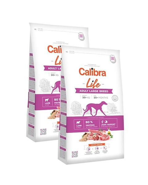 Calibra Dog Life Adult Large Breed Lamb 12 kg