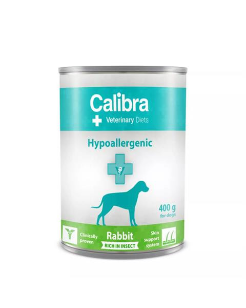 Calibra VD Dog Hypoallergenic Rabit&Insect konzerva 6 x 400 g