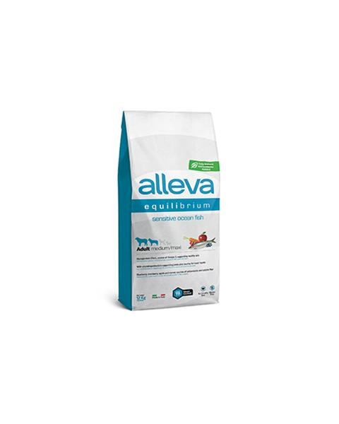 Alleva SP EQUILIBRIUM dog adult sensitive medium & maxi ocean fish 12 kg