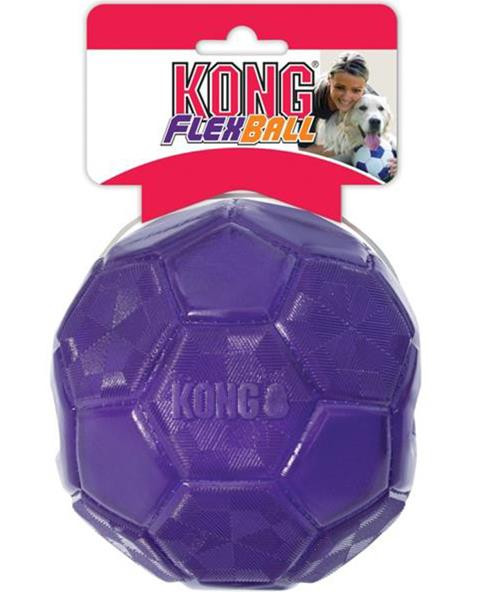 Hračka Kong Dog FlexBall Lopta, guma termoplastická, priemer 14 cm