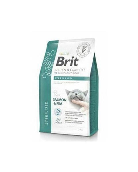 Brit Veterinary Diets GF cat Sterilised 2 kg
