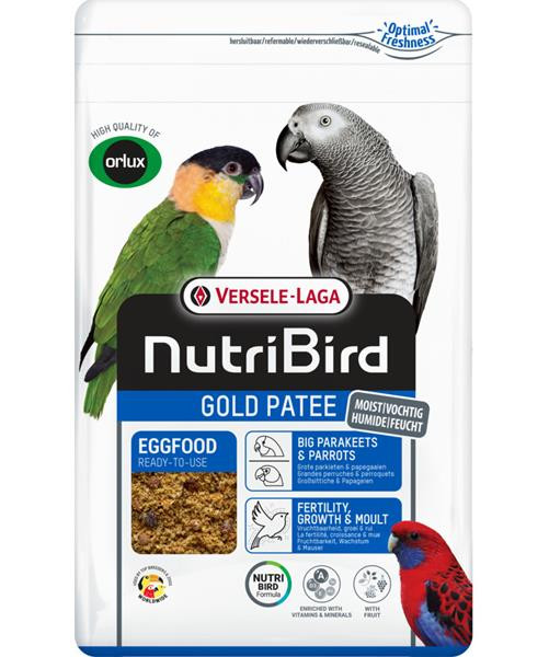 VL Orlux NutriBird Gold Patee Parakeets & Small Parrots 1kg