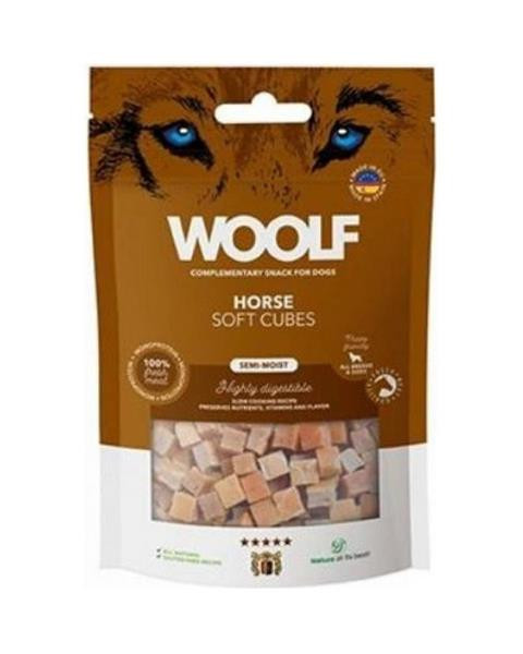 Pamlsok Woolf Dog Soft Cubes Horse 100 g