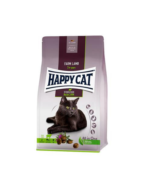Happy Cat SUPREME - Sterilised Weide-Lamm / Jahňacie 1,3 kg
