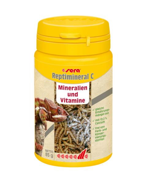 Sera Reptimineral C pre mäsožravé reptílie 100 ml