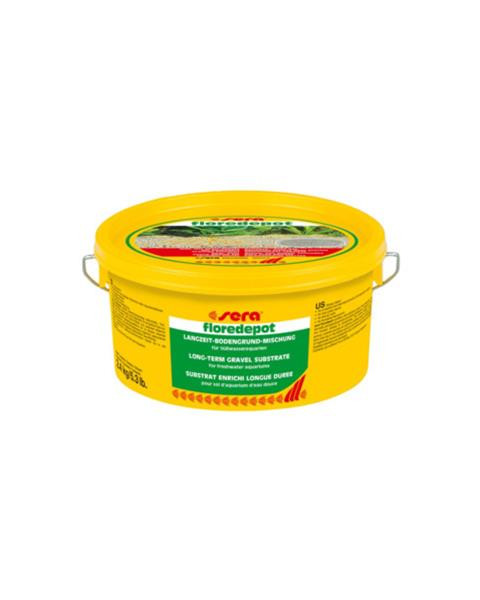 Sera Floredepot dnový substrát 2,4 kg