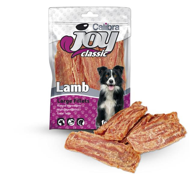 Pamlsok CALIBRA Joy DOG Classic Large Lamb Fillets 80g
