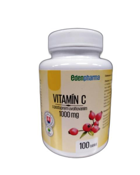 Vitamín C 1000 mg 100 tbl. s postup. uvoľňovaním