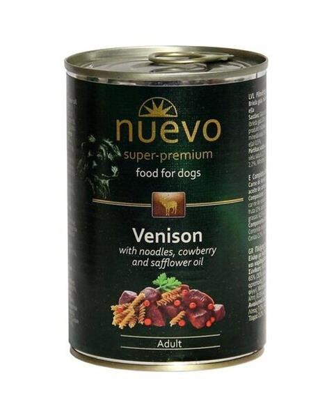 NUEVO dog Adult Venison Menue bal. 6 x 400 g konzerva