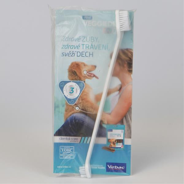 Zubná kefka CET obojstranná s inform. brožúrou