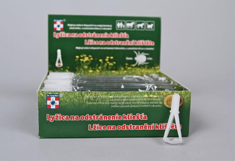 Lyžica na odstránenie kliešťa 20 ks/bal.