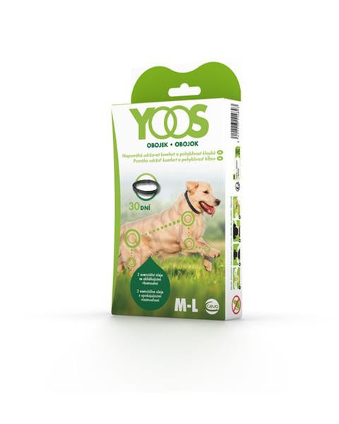 YOOS obojok pre stredné a veľké psy, vel. M-L 