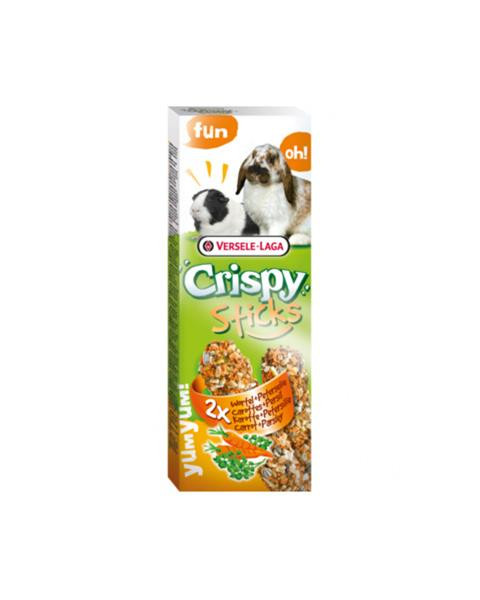 Pamlsok VL Crispy Sticks Rabbits-Guinea Pigs Carrot & Parsley- s mrkvou a petržlenom pre morča/králik 2ks 110 g