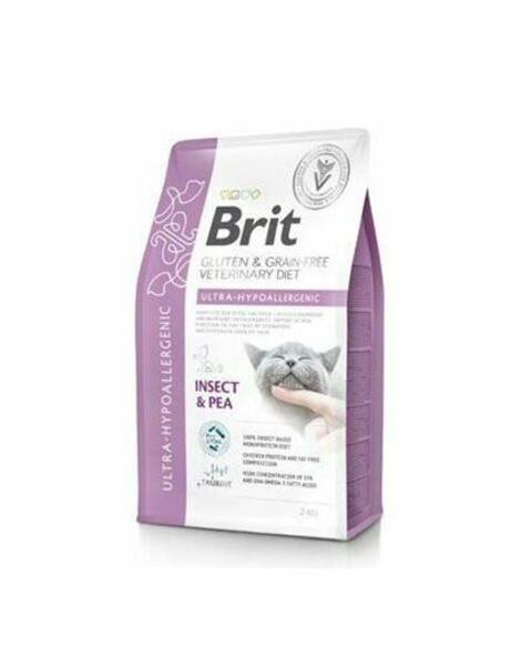 Brit Veterinary Diets GF cat Ultra-hypoallergenic 2 kg