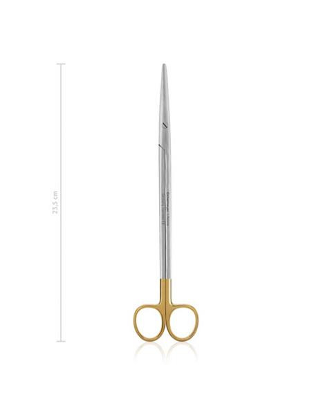 Nožnice Metzenbaum, pitevné, rovné TC 235 mm