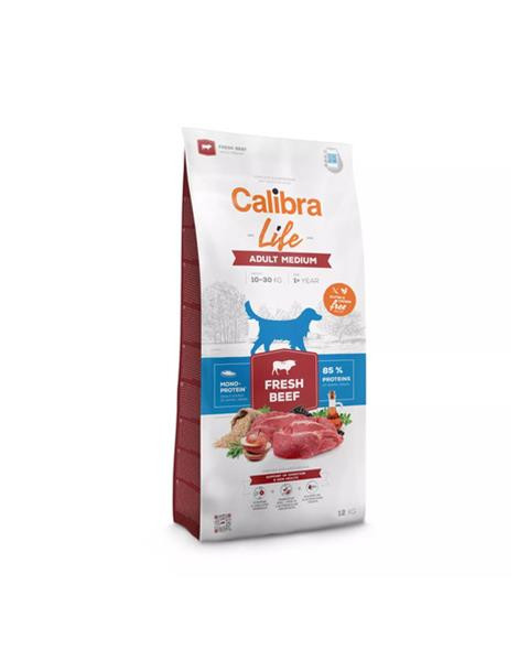 Calibra Dog Life Adult Medium Fresh Beef 12 kg