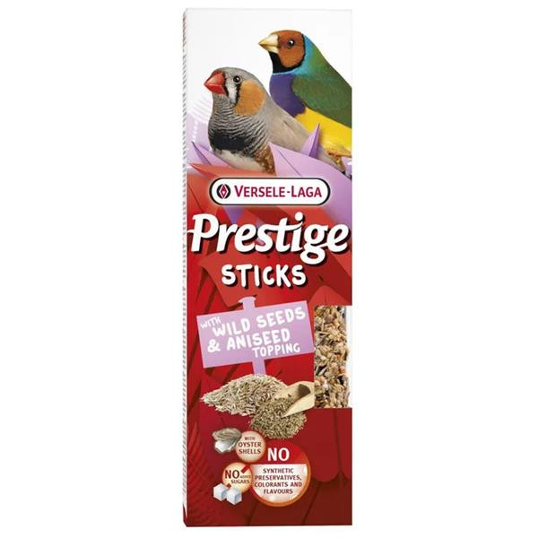Pamlsok VL Prestige Stick Small Passerines with Wild Seeds & Aniseed topping 2 ks - tyčinka pre európske spevavce s divokými semenami a anízovou polevou 60 g 