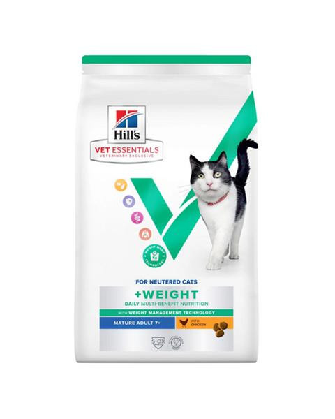 HILLS VE Feline Multi Benefit Adult Weight Chicken 1,5 kg