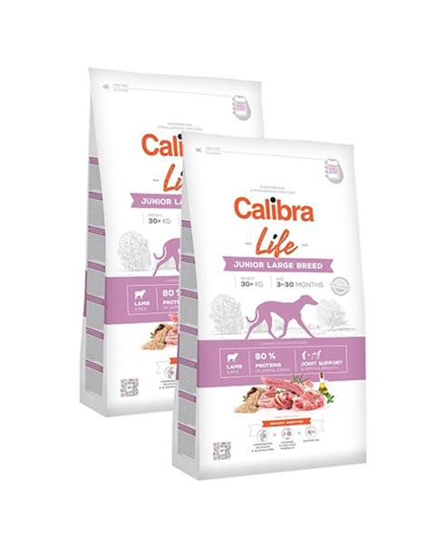 Calibra Dog Life Junior Large Breed Lamb 12 kg