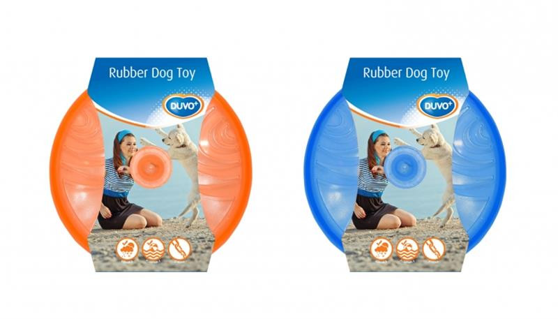 Hračka DUVO+ TPR Tanier na hádzanie 20 cm