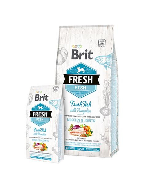 BRIT Fresh Adult Large ryba s tekvicou 2,5 kg