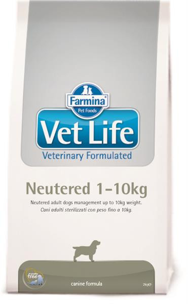 Farmina Vet Life dog neutered 1-10 kg, 2 kg