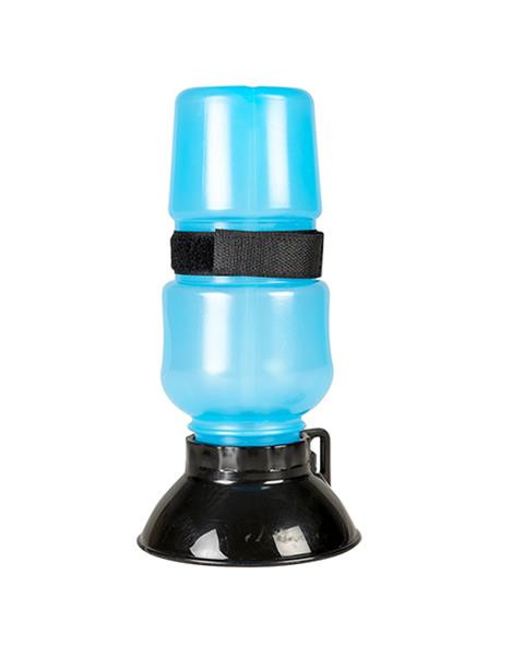 Fľaša DUVO+ modrá 500 ml, 500ml - 10,5x10,5x21,5cm