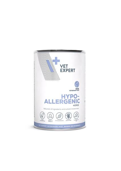 VetExpert VD dog Hypoallergenic Horse konzerva 400 g 