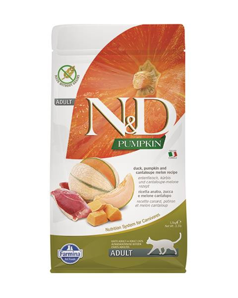 Farmina N&D cat PUMPKIN (GF) adult, duck & cantaloupe melon 1,5 kg