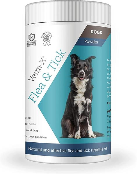 Verm - X Flea & Tick Powder for Dogs 70 g