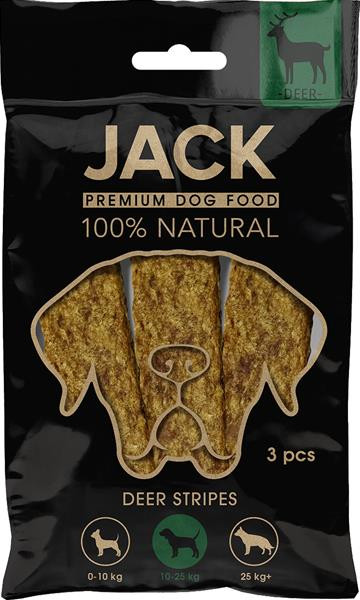 Pamlsok Jack jelenie mäso 3 ks