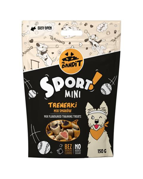 Pamlsok Mr. Bandit sport mini mix flavour training treats 150g