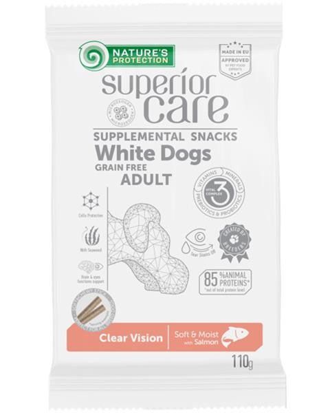 Pamlsok Natures P Superior Care white dog Clear Vision Grain free Salmon 110 g