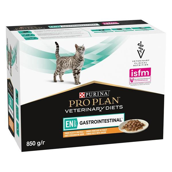 Purina VD Feline - EN St/Ox Gastroint. Chicken kapsička 10x85 g
