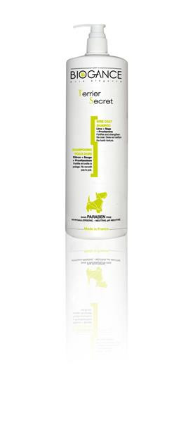 Šampón BIOGANCE Terrier Secret (Wire Coat) 1 l(pre teriéry)
