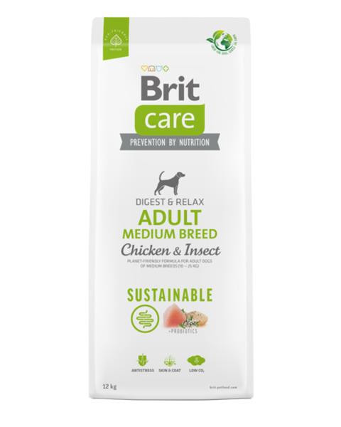 Brit Care dog Sustainable Adult Medium Breed 12 kg
