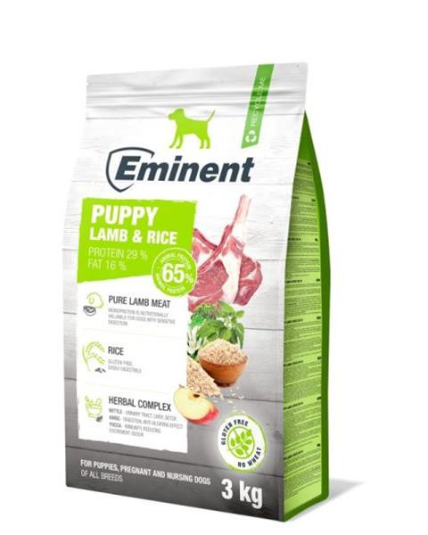 Eminent Dog Puppy Lamb & Rice NEW 3 kg