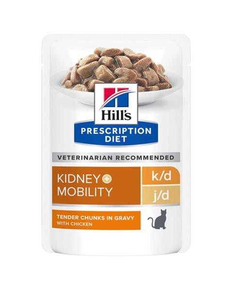 HILLS Diet Feline k/d + Mobility KAPSIČKA 12x85 g